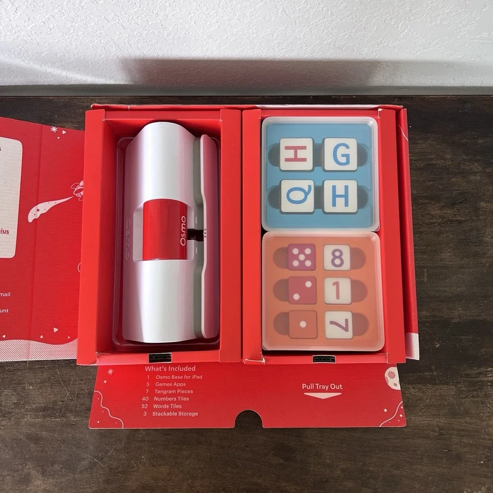 Osmo Genius Starter Kit for iPad - Math, Spelling, Creativity & More COMPLETE‎